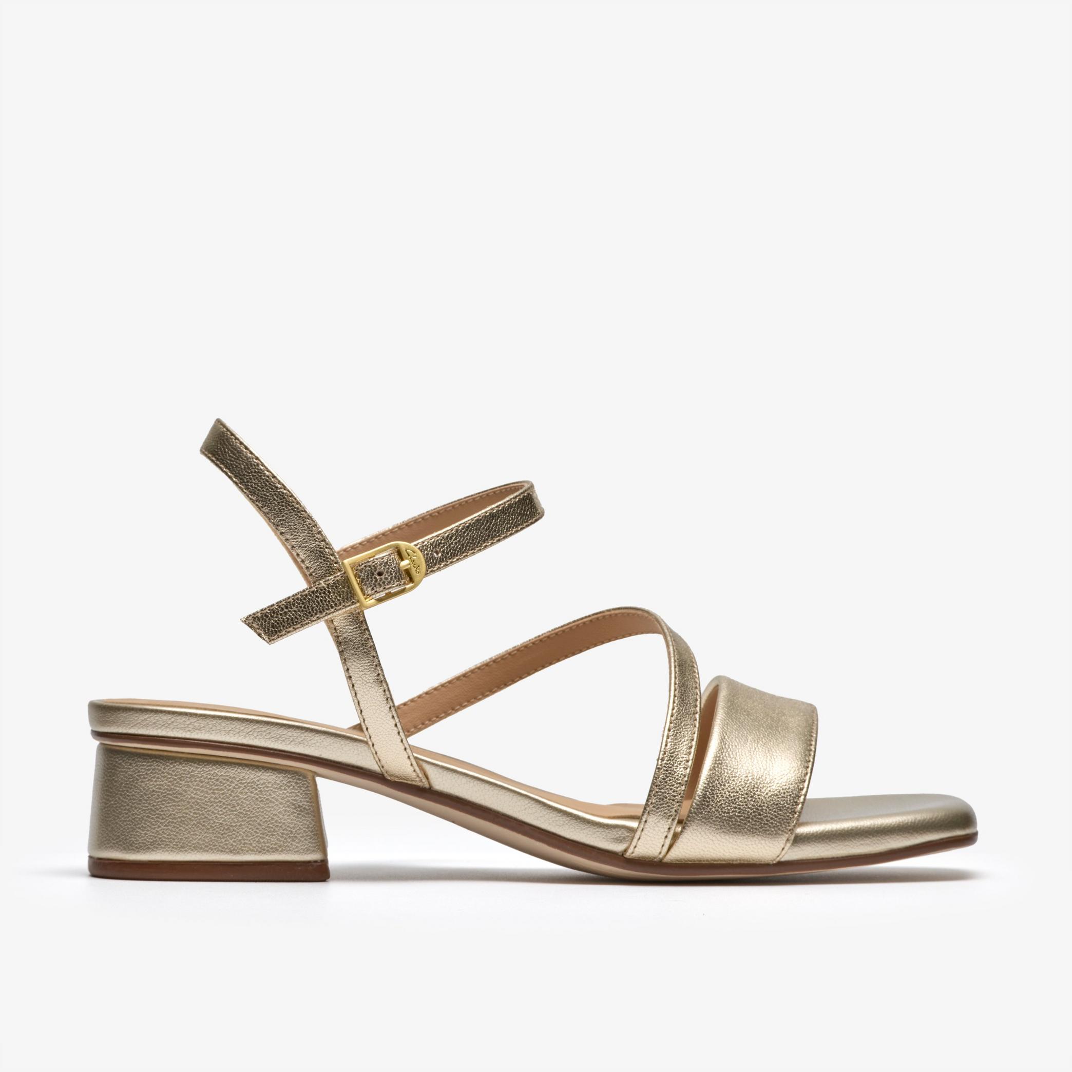 Shop Serina35 Strap Gold Leather