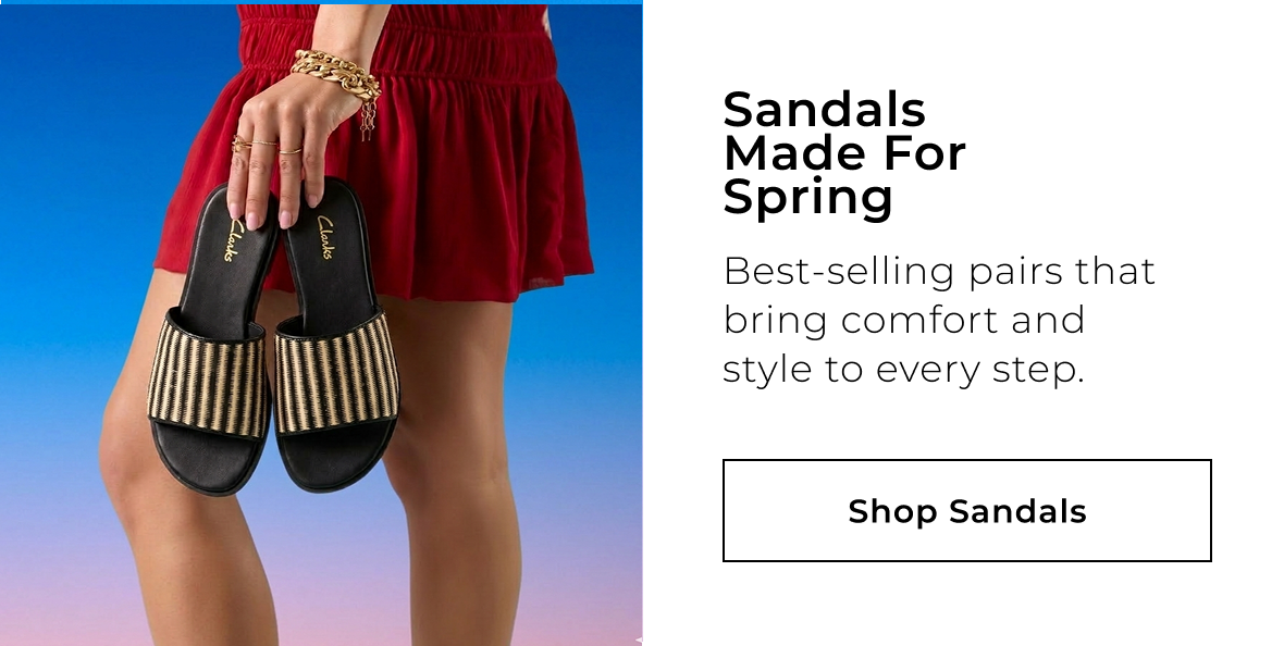 Sandals Made For Spring | Best-selling pairs that bring comfort and style to every step | Shop Best Selling Sandals