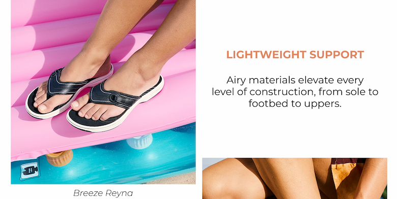 LIGHTWEIGHT SUPPORT | Shop Breeze Reyna Black