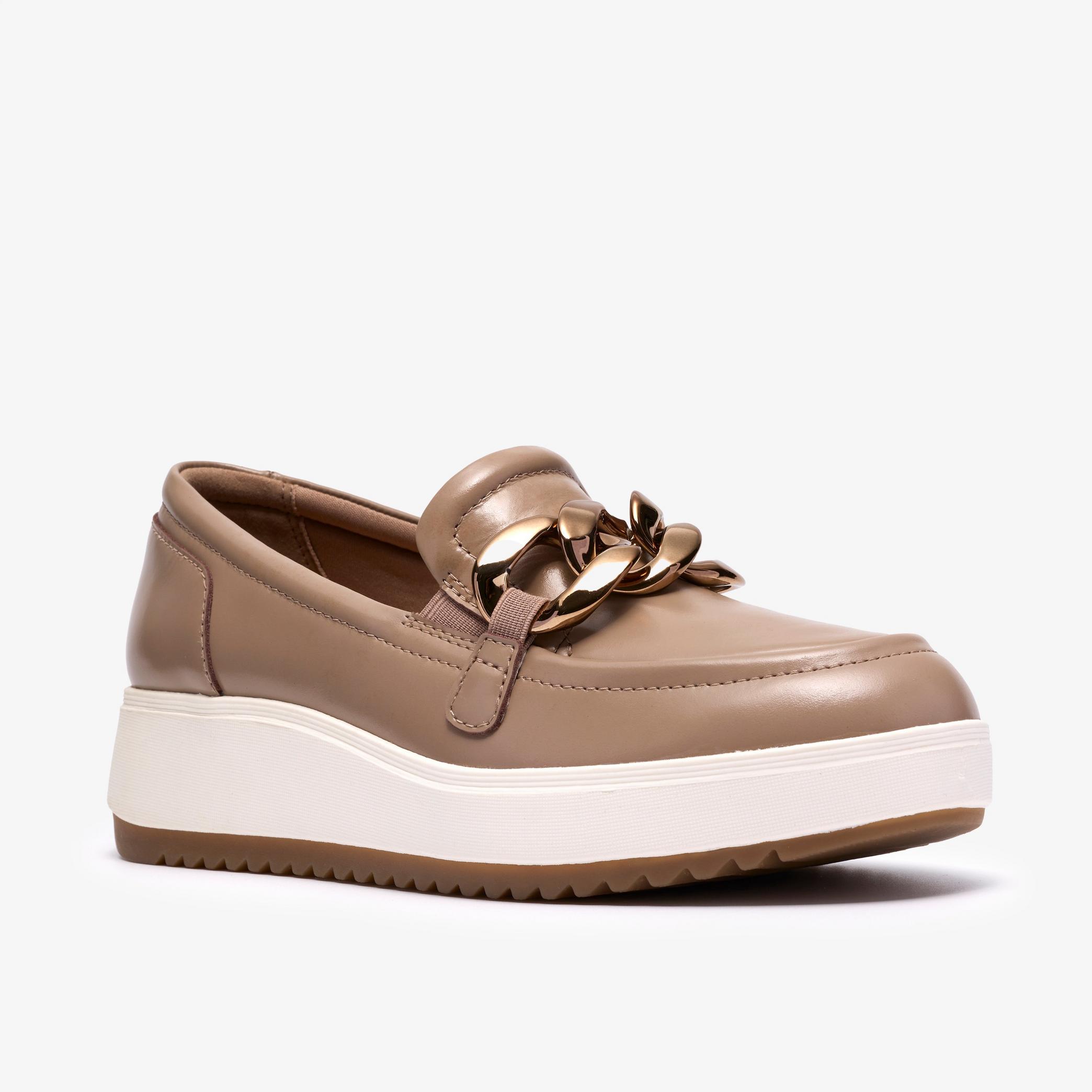 Shop Zylah May Taupe Leather