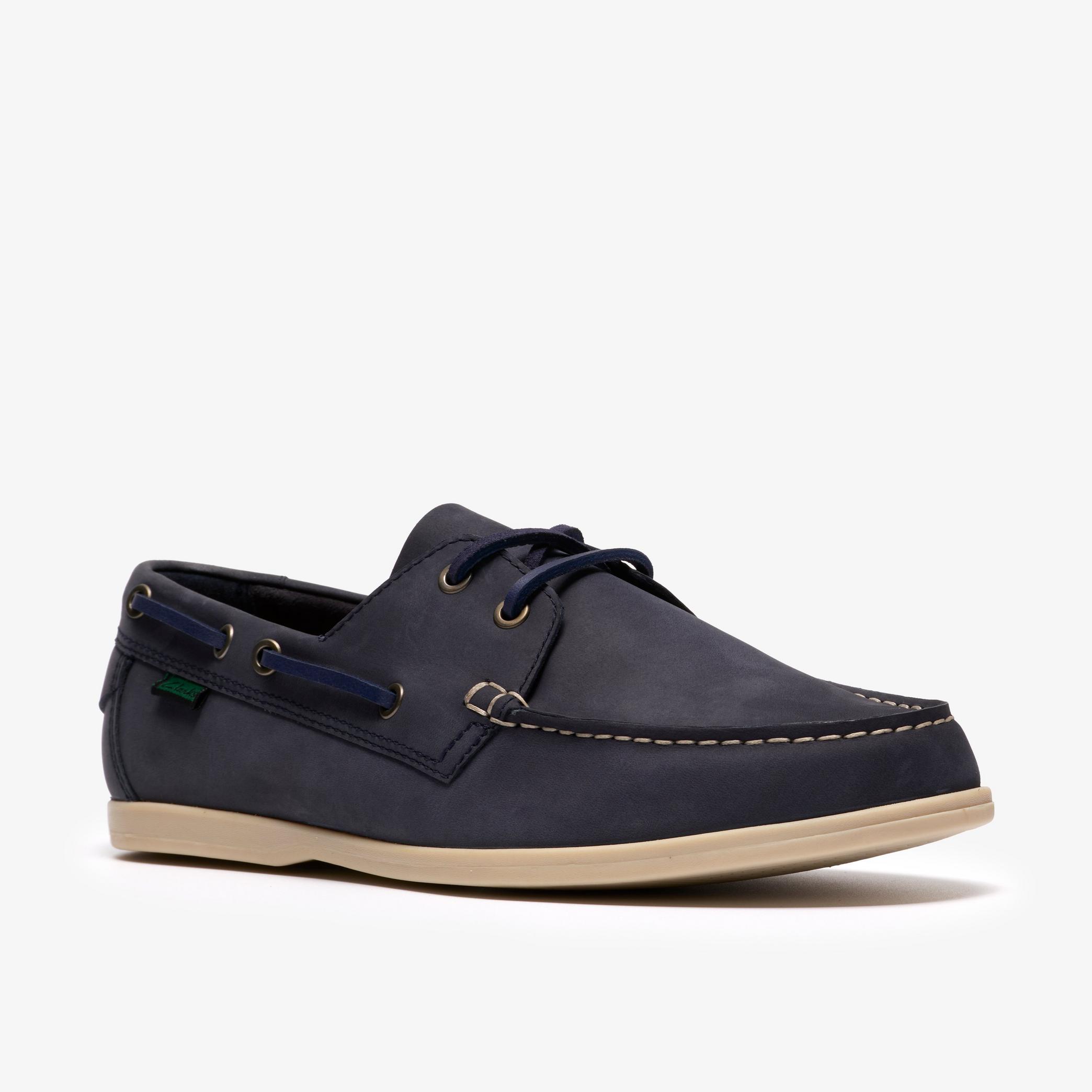 Shop Charmouth Lace Navy Nubuck