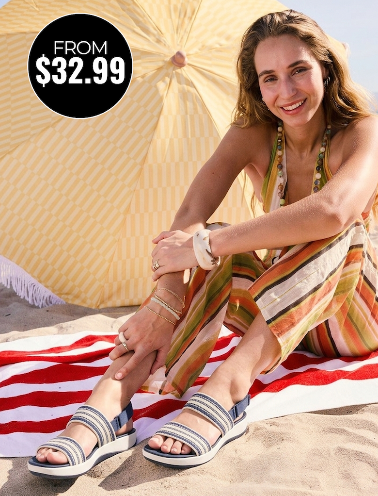 TREAT YOURSELF TO CLOUD-LIKE COMFORT | This summer, feel the difference. Cloudsteppers™ combines gravity-defying comfort with a lightweight design so effortless, it feels like freedom. | Shop Cloudstepper Sandals