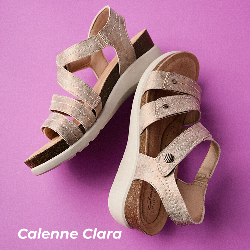 Shop Calenne Clara Bronze Metallic