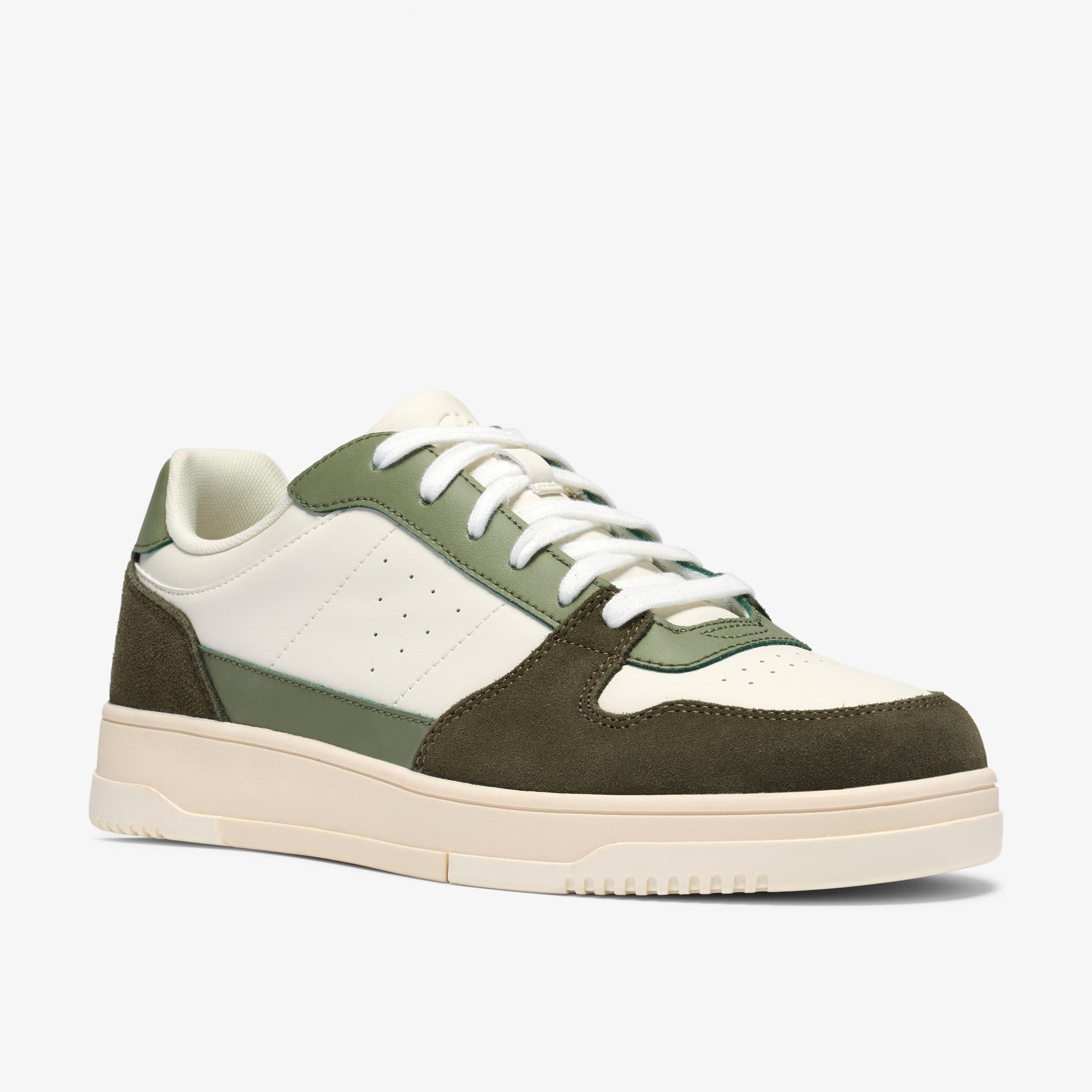 Shop Newick Lace Sneakers Green Combination