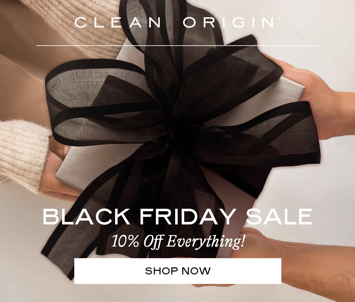 BLACK FRIDAY SALE: 10% off Everything
