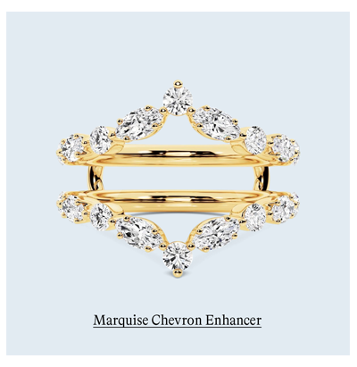 Marquise Round Chevron Enhancer