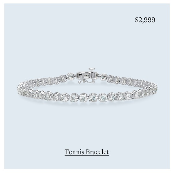 7 ct. tw. Round Tennis Bracelet in 14k White Gold