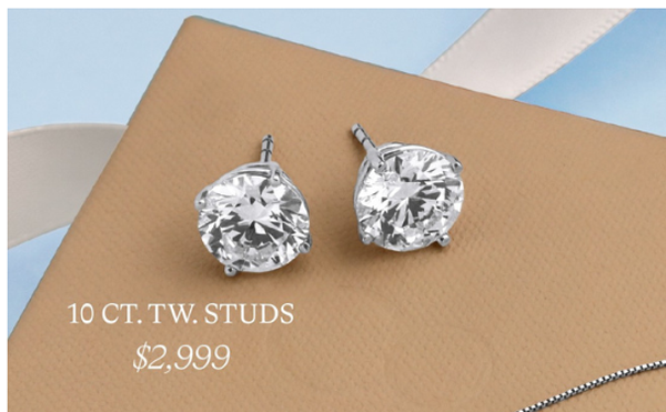 10 CT TW STUDS