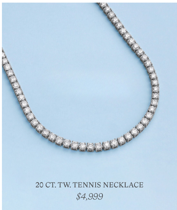 20 CT TW TENNIS NECKLACE