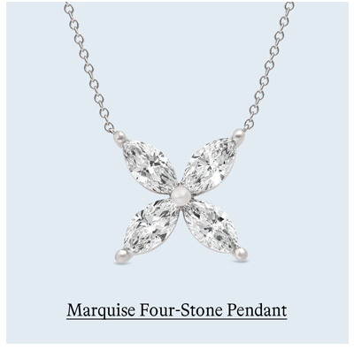 MARQUISE FOUR-STONE PENDANT