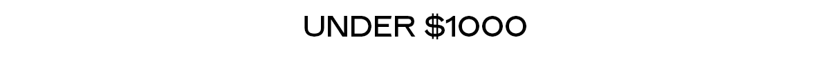 UNDER $1000