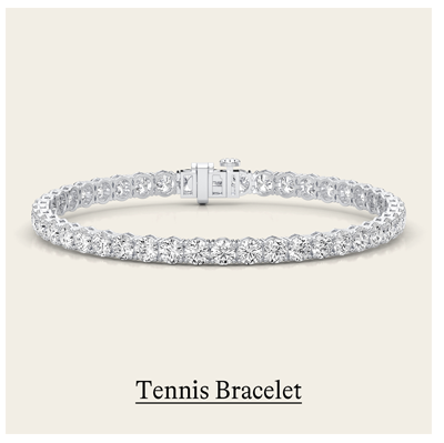 10 ct. tw. Round Lab Grown Diamond Tennis Bracelet in 14k White Gold