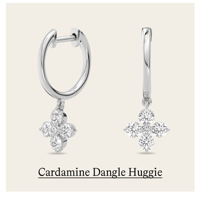 Cardamine Dangle Huggie