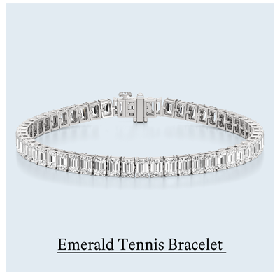 15 ct. Tennis Bracelet in 14k White Gold