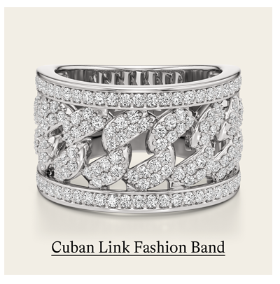 Round Cuban Link Fashion Band