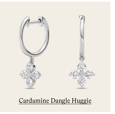 Cardamine Dangle Huggie