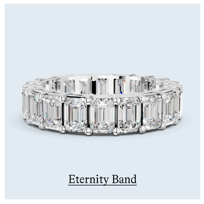 5 ct. Eternity Band in 14kt White Gold