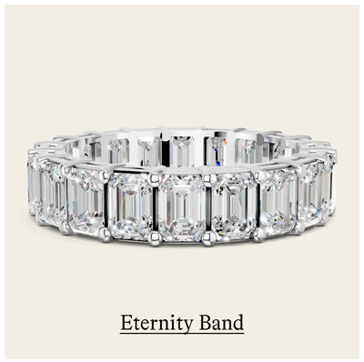 5 ct. Eternity Band in 14kt White Gold