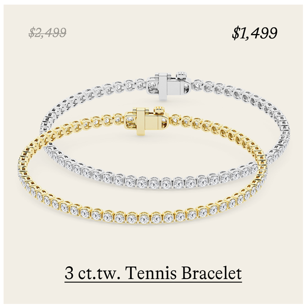 3 ct.tw. Tennis Bracelet