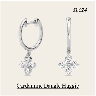 Cardamine Dangle Huggie