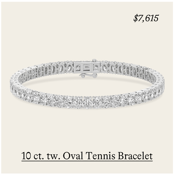10 ct. tw. Oval Tennis Bracelet