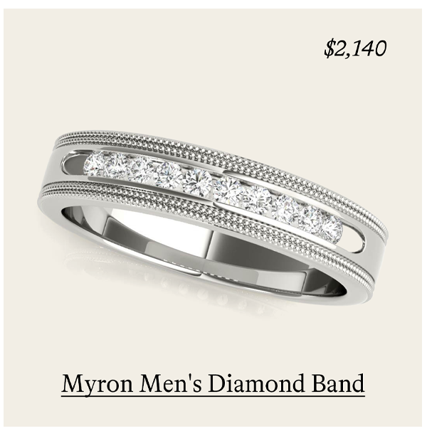 Myron Men's Diamond Band