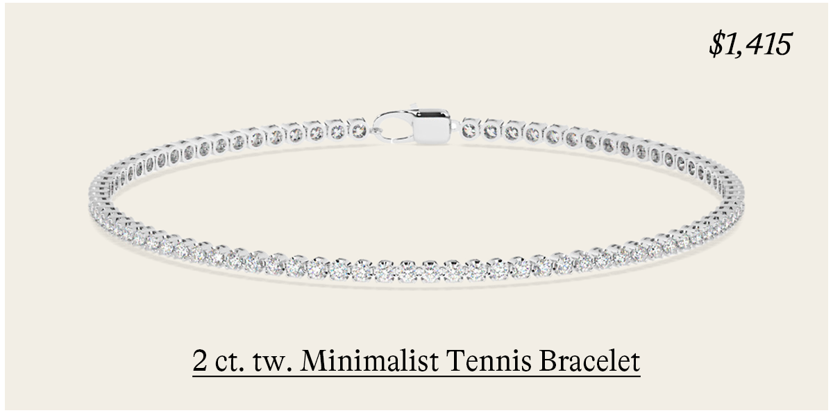 2 ct. tw. Minimalist Tennis Bracelet