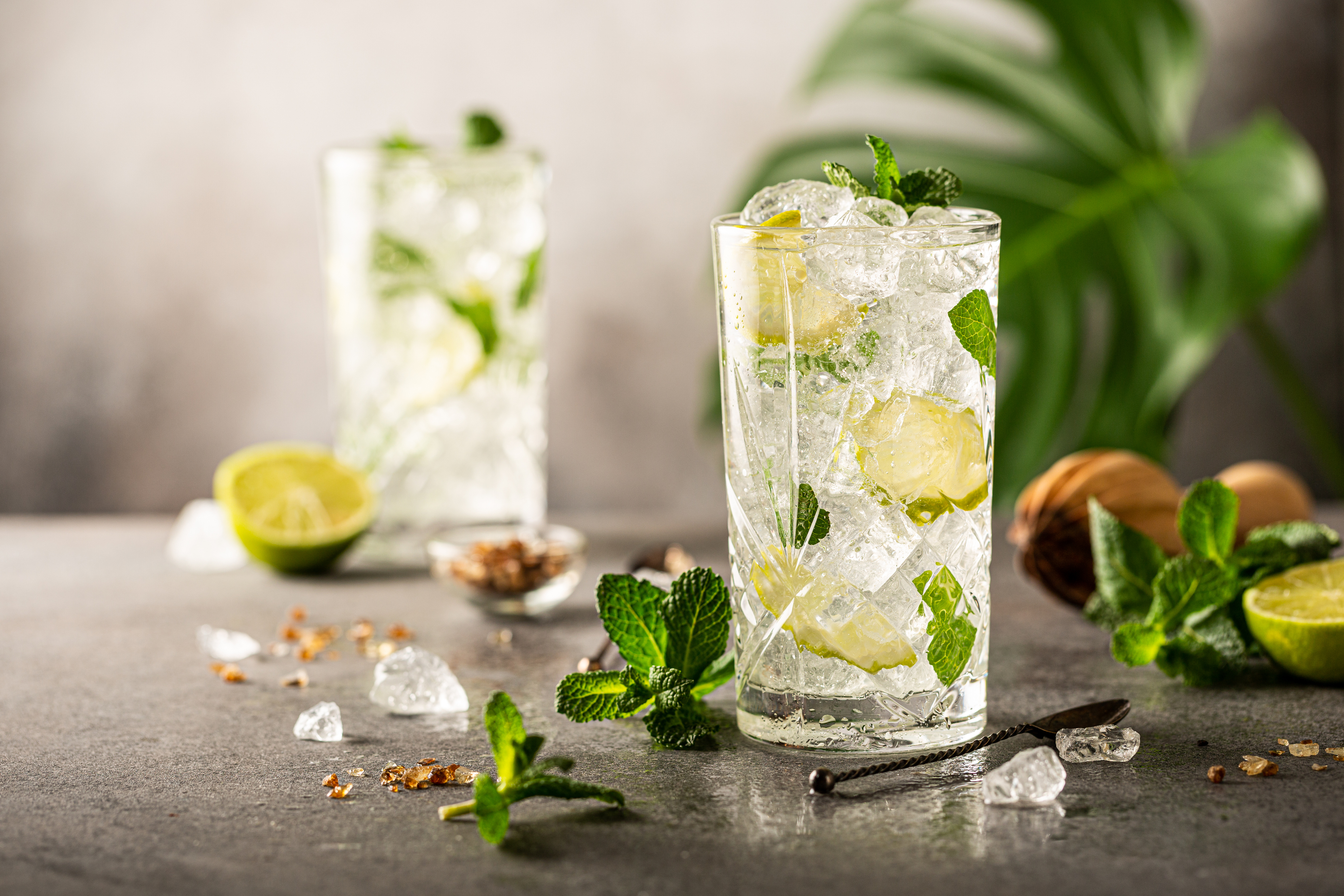 Yuzu Mojito Mocktail