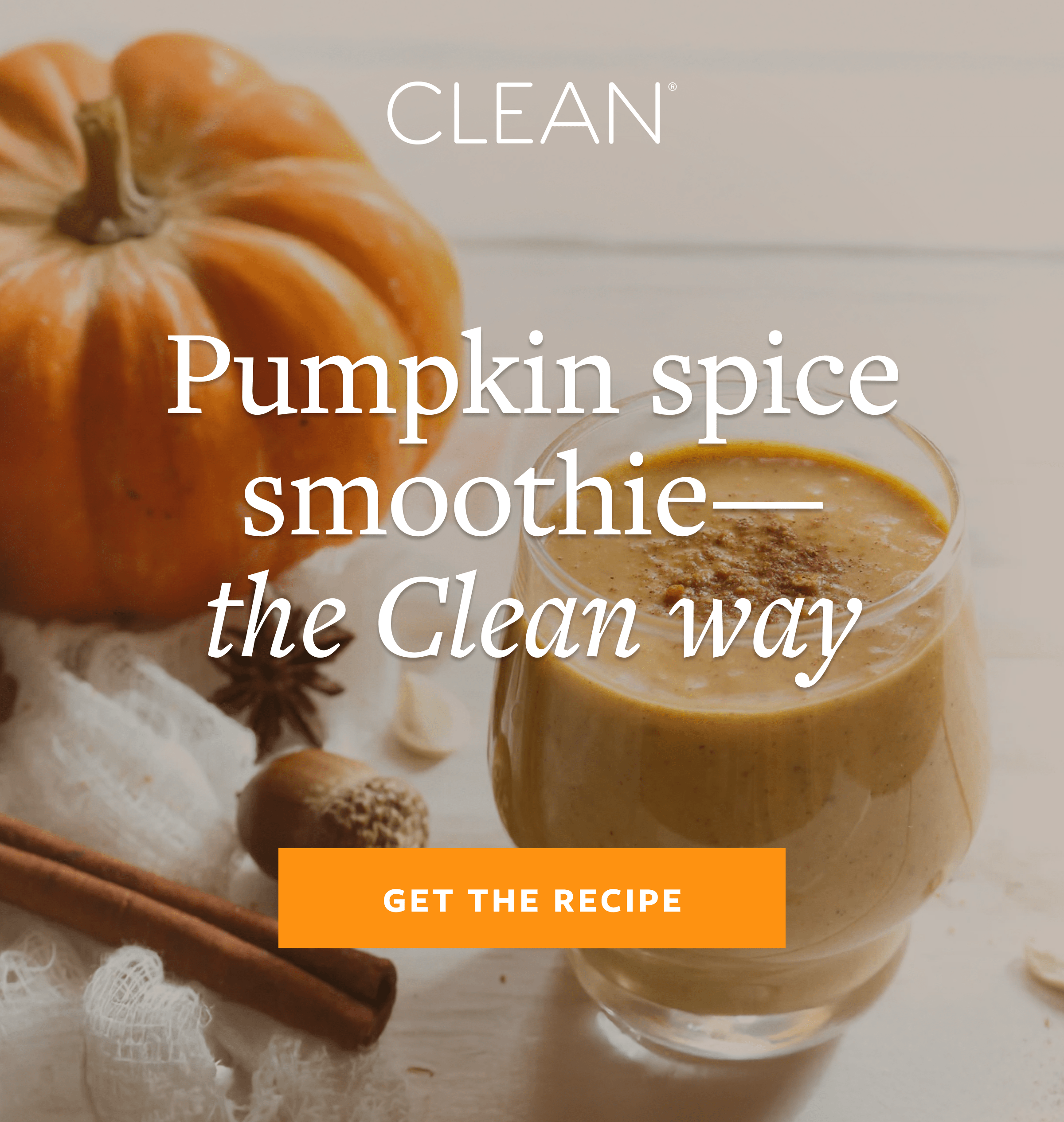 pumpkin spice smoothie