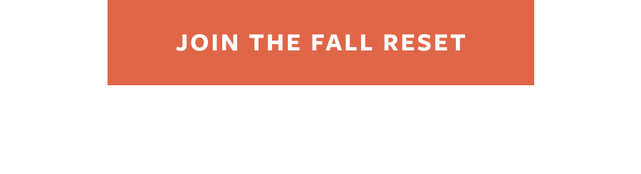 Fall Community Reset