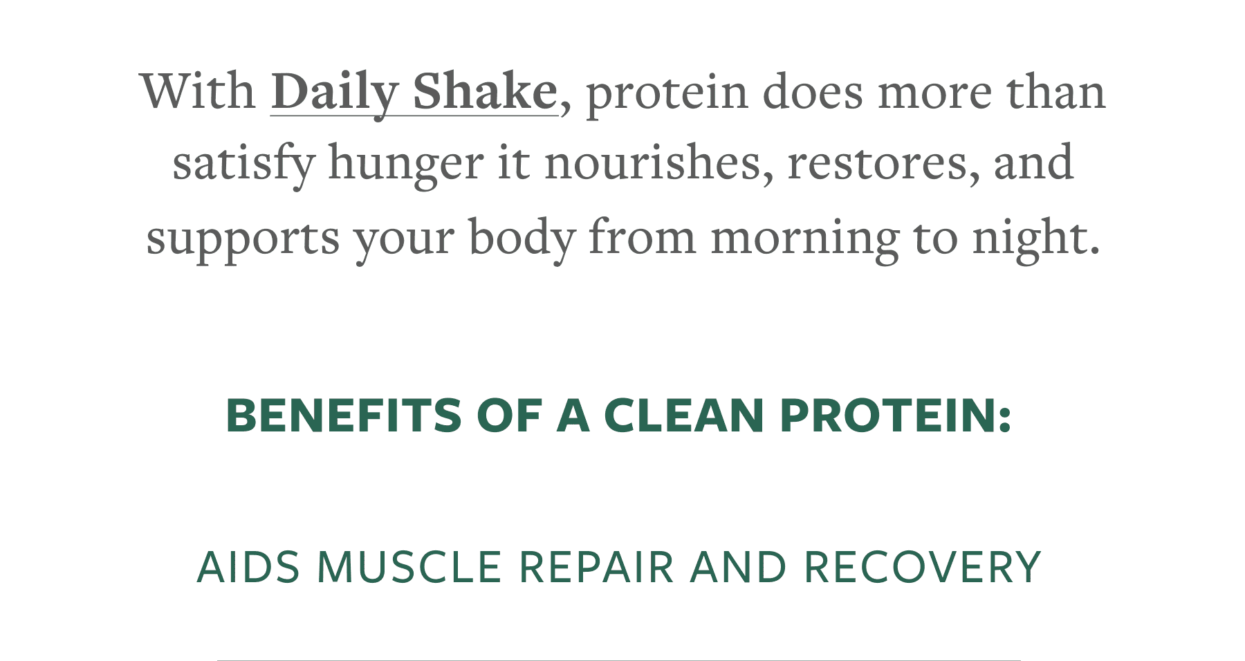 Daily Shake