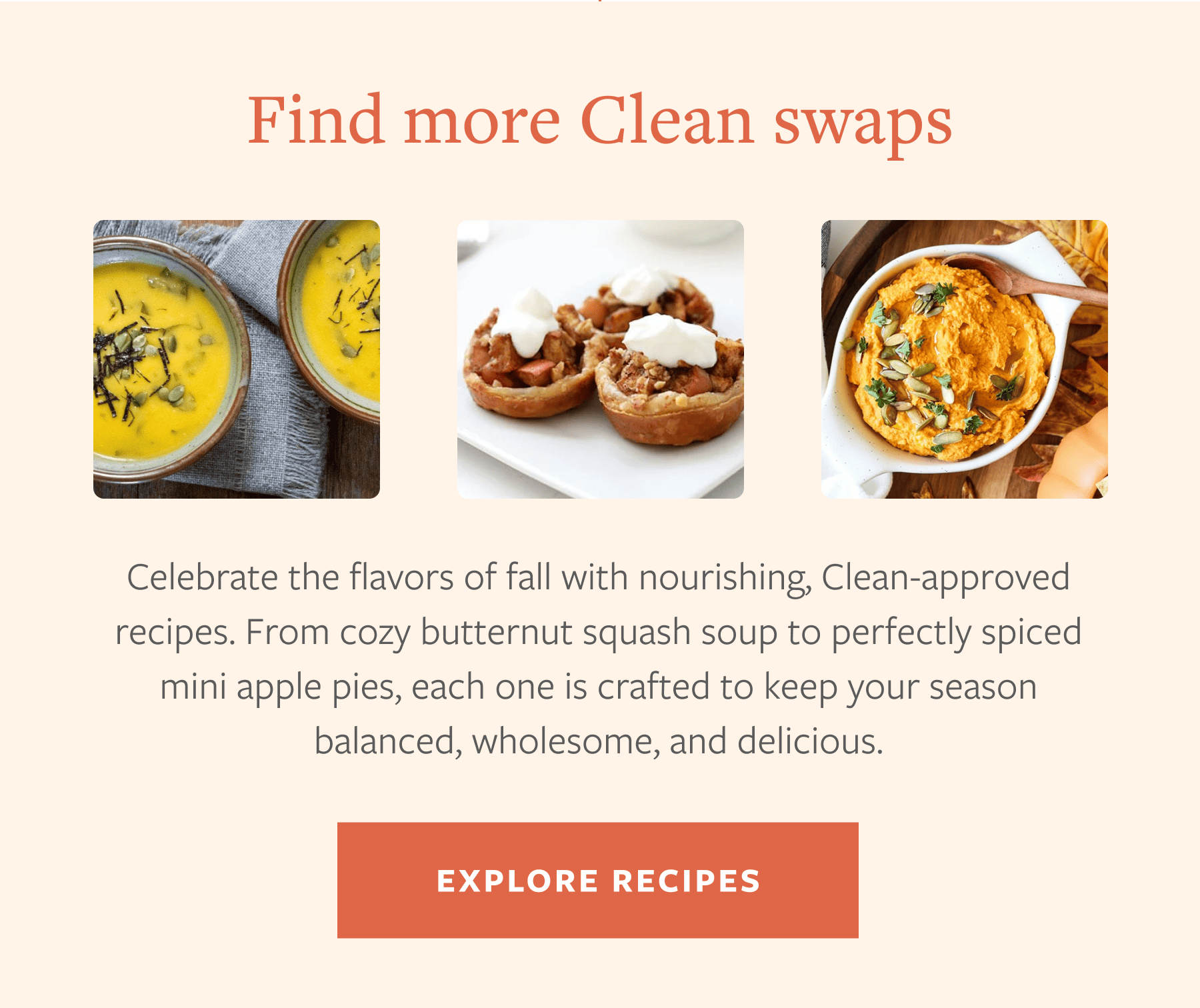 Clean Recipes