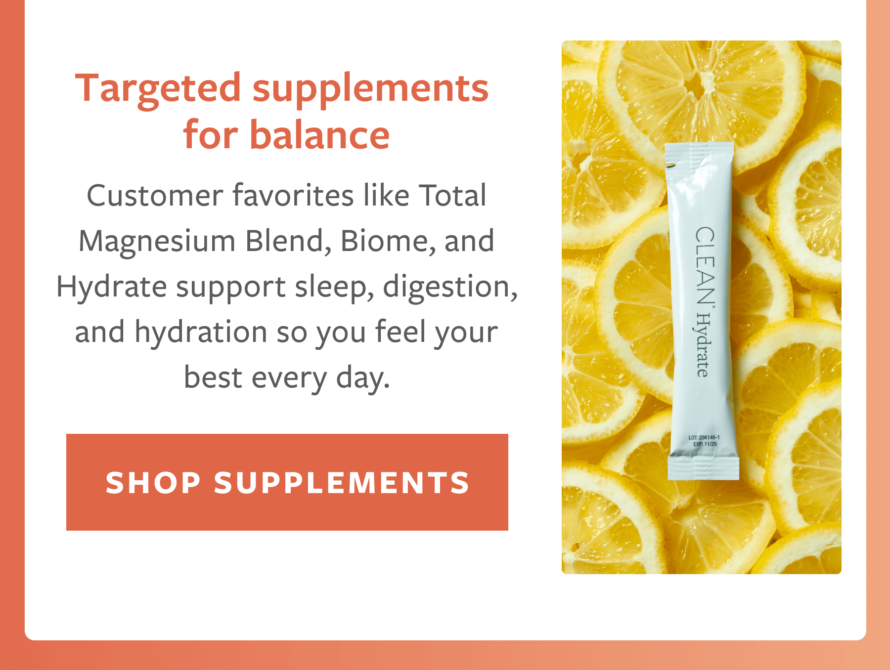 Supplements