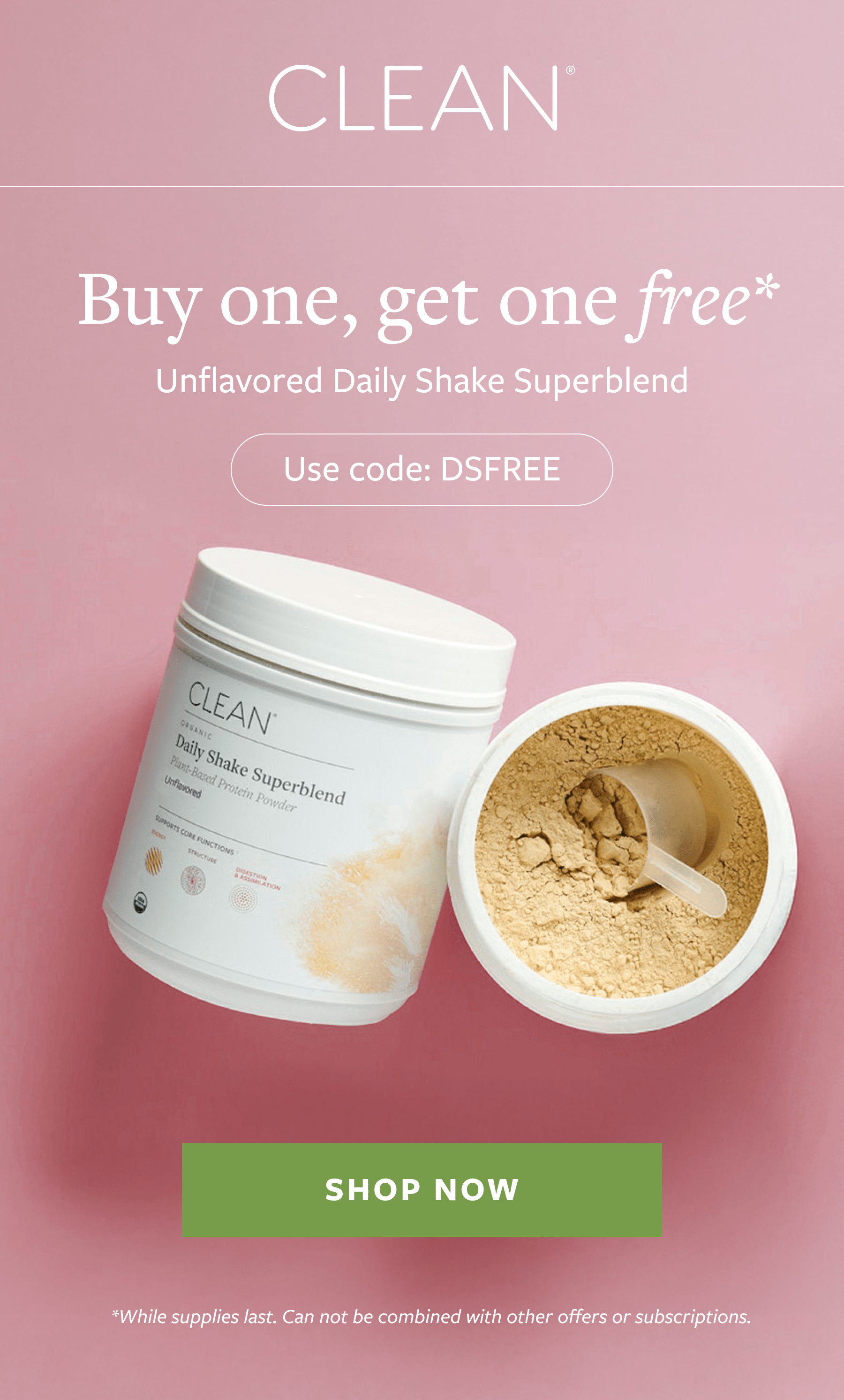 Daily Shake - BOGO Free