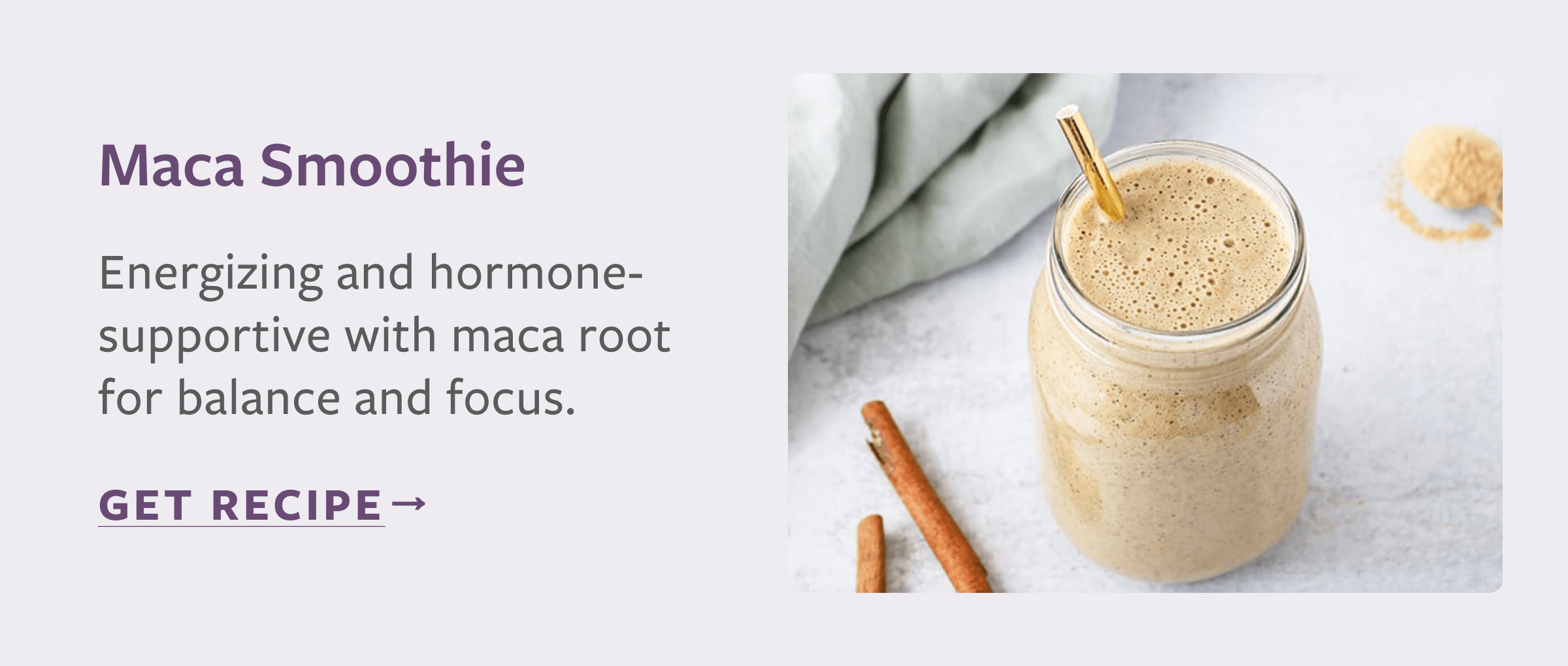 Maca Smoothie