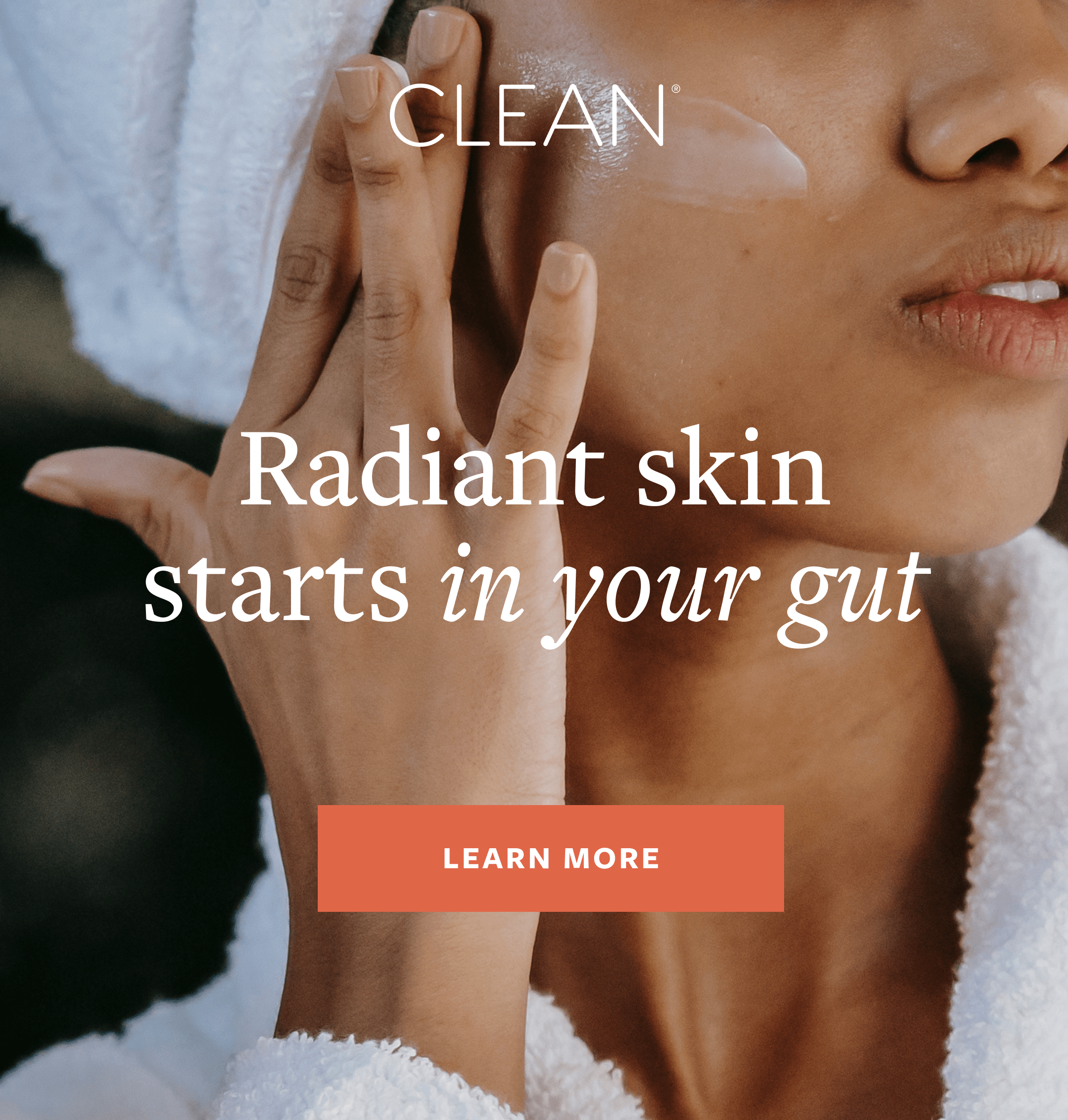 Radiant skin starts in your gut