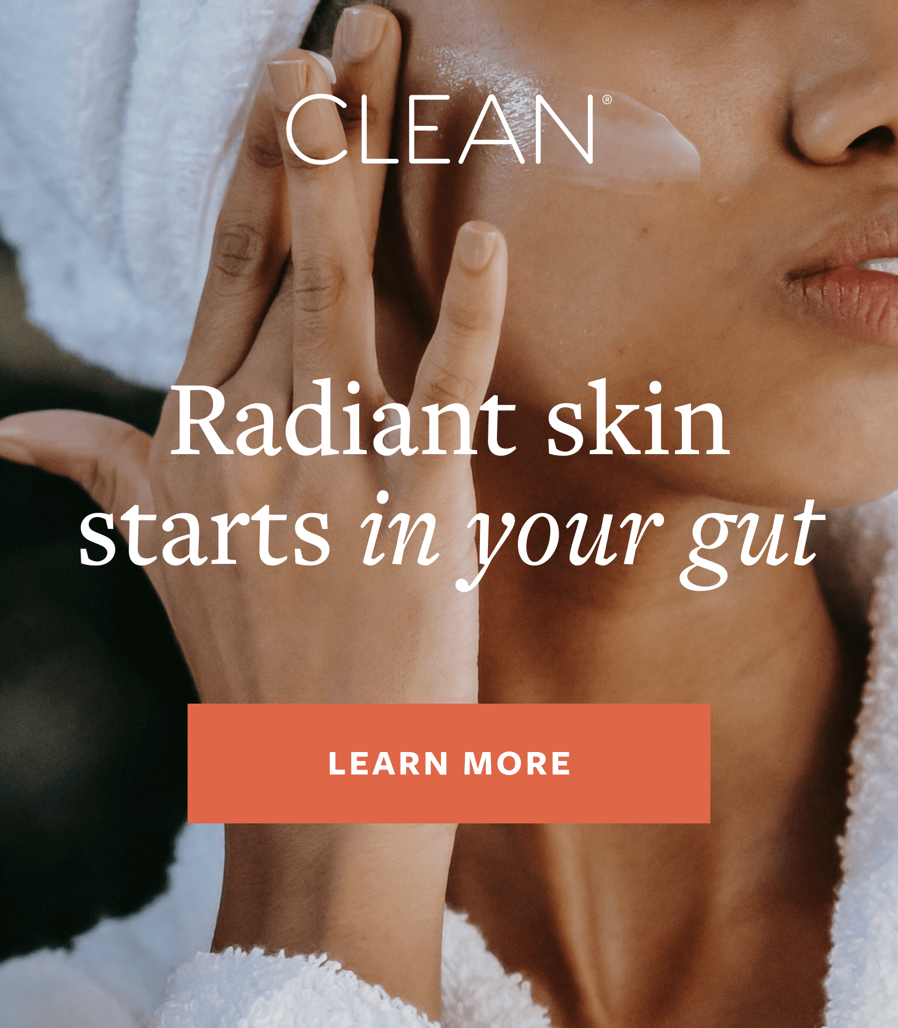 Radiant skin starts in your gut