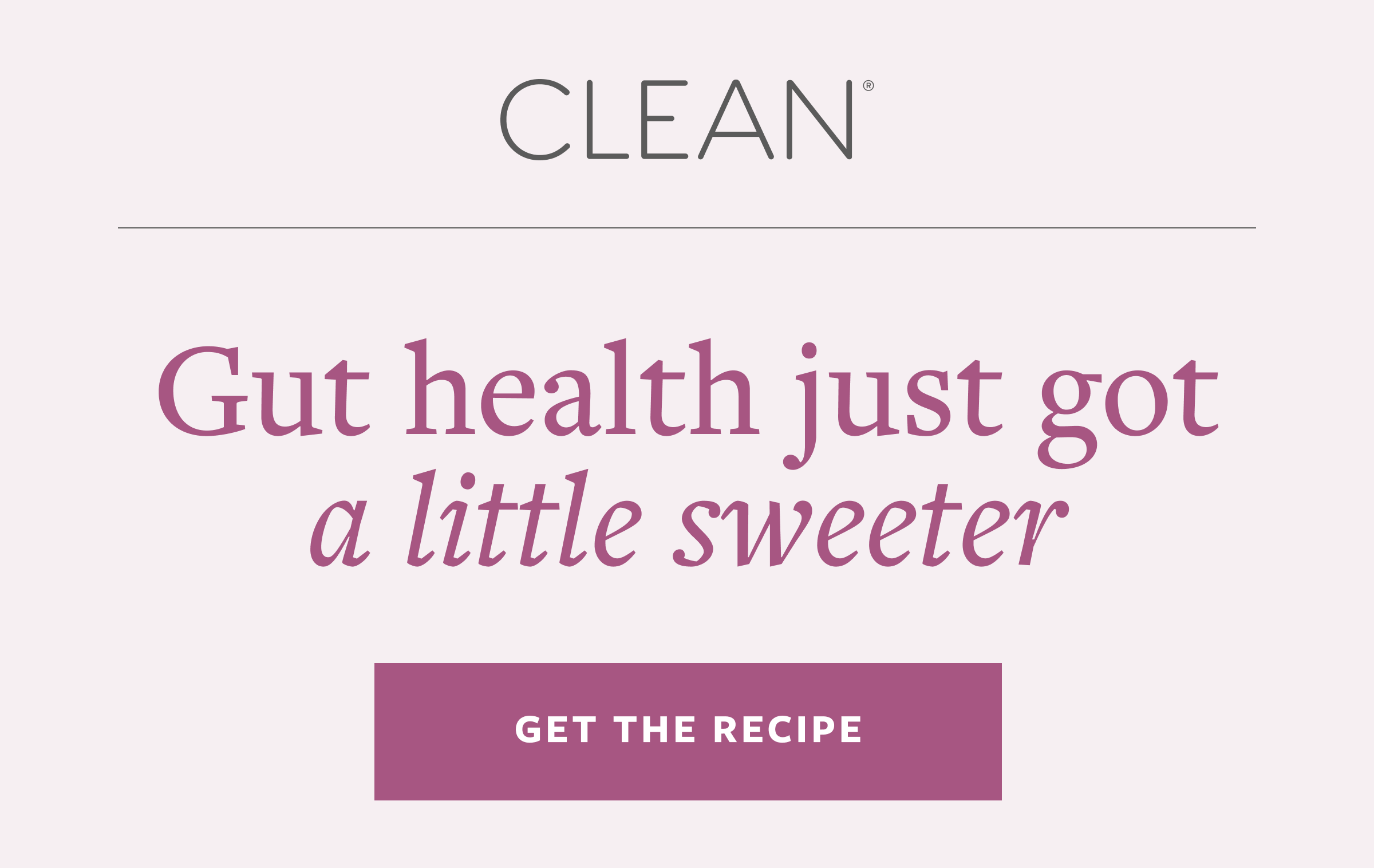 Gut health just got a little sweeter
