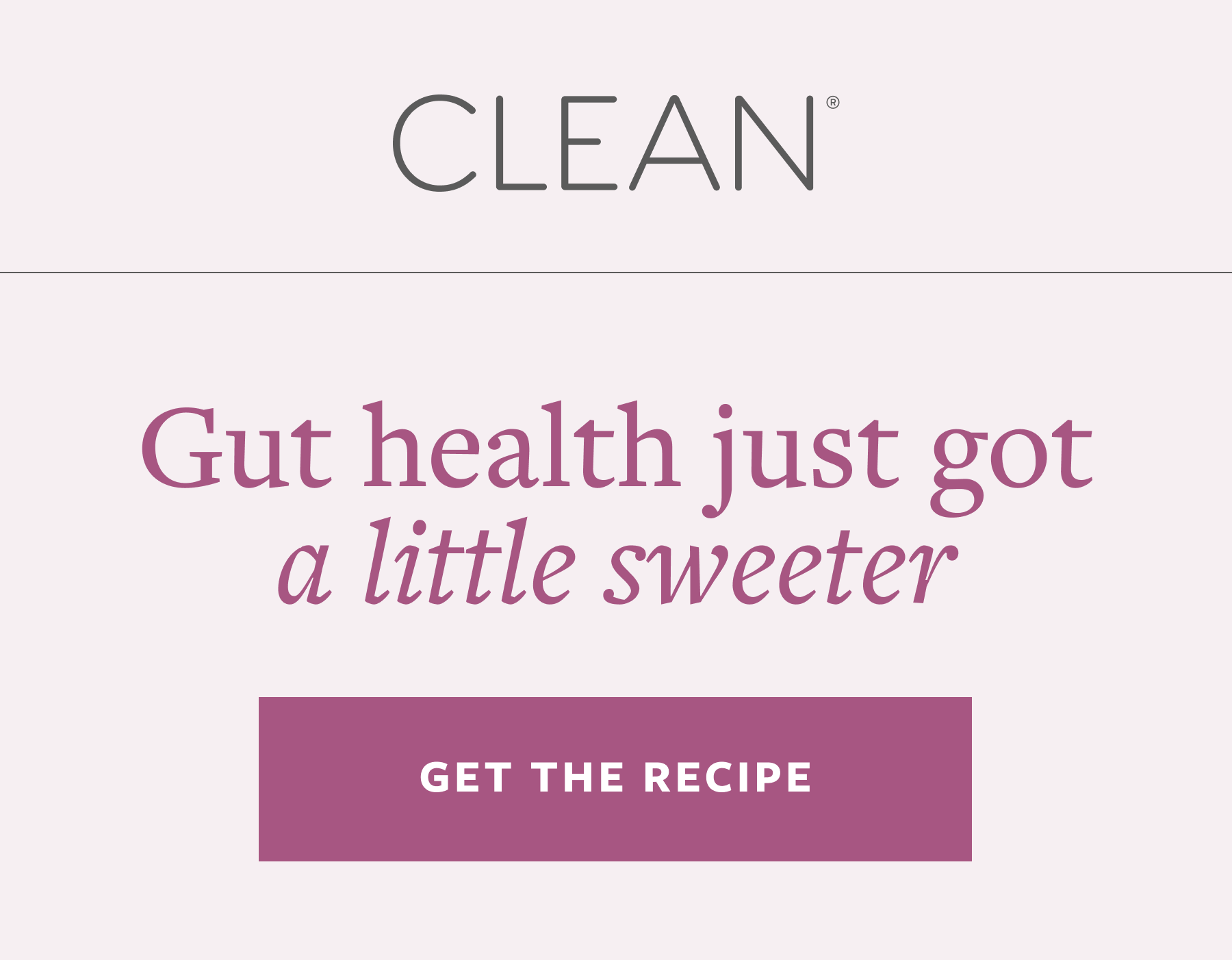 Gut health just got a little sweeter