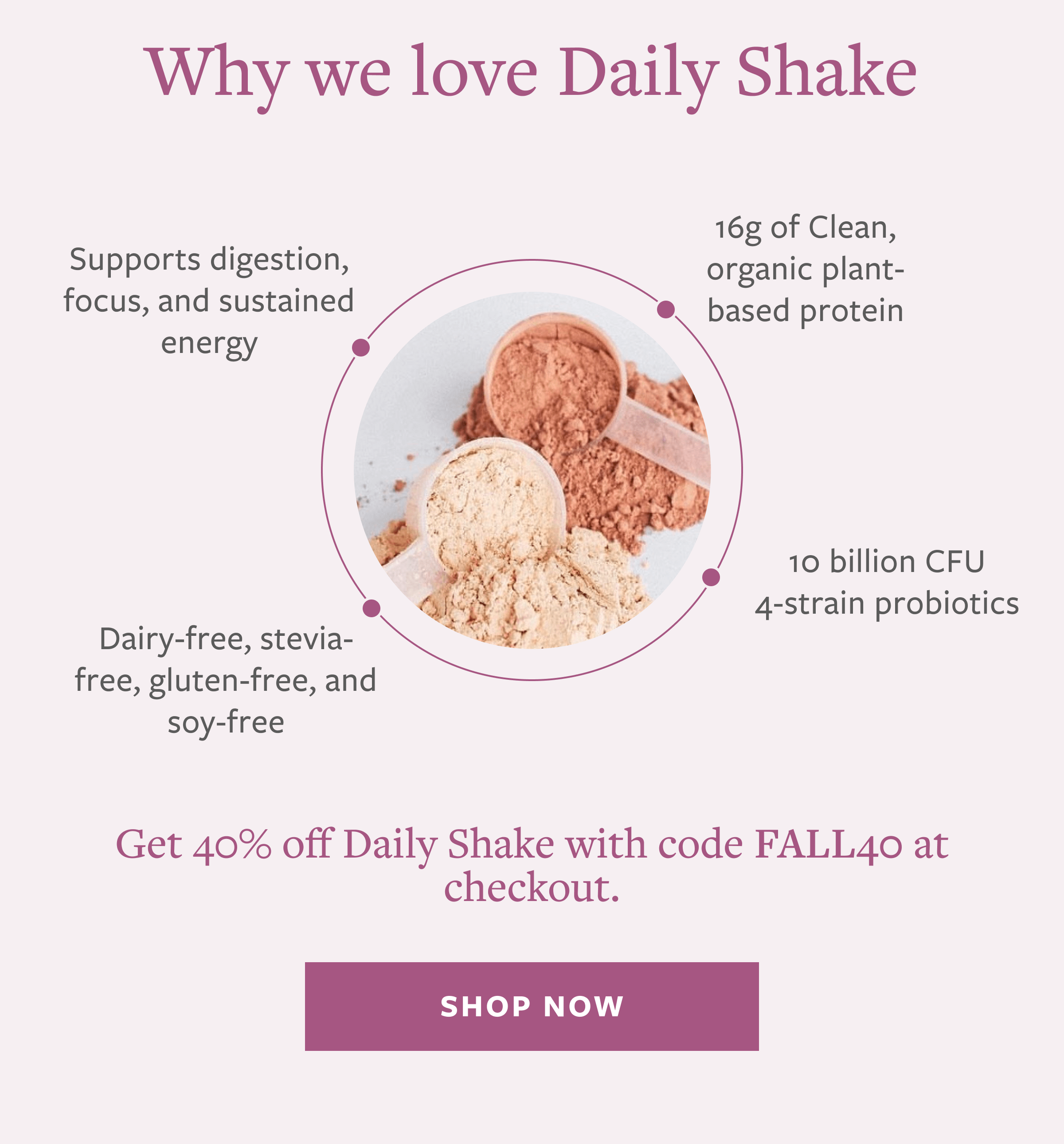40% off with code FALL40