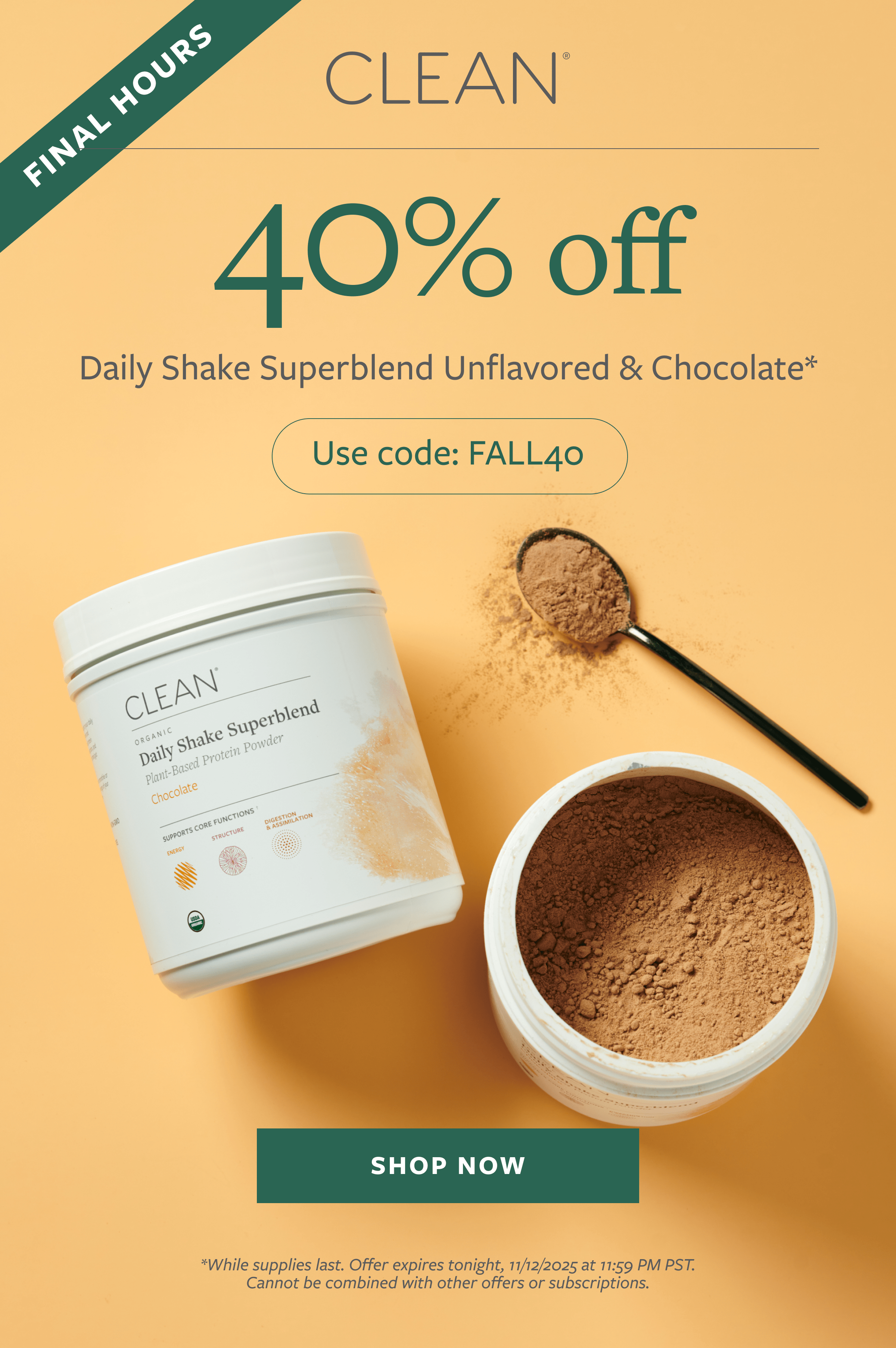 Daily Shake - 40% off