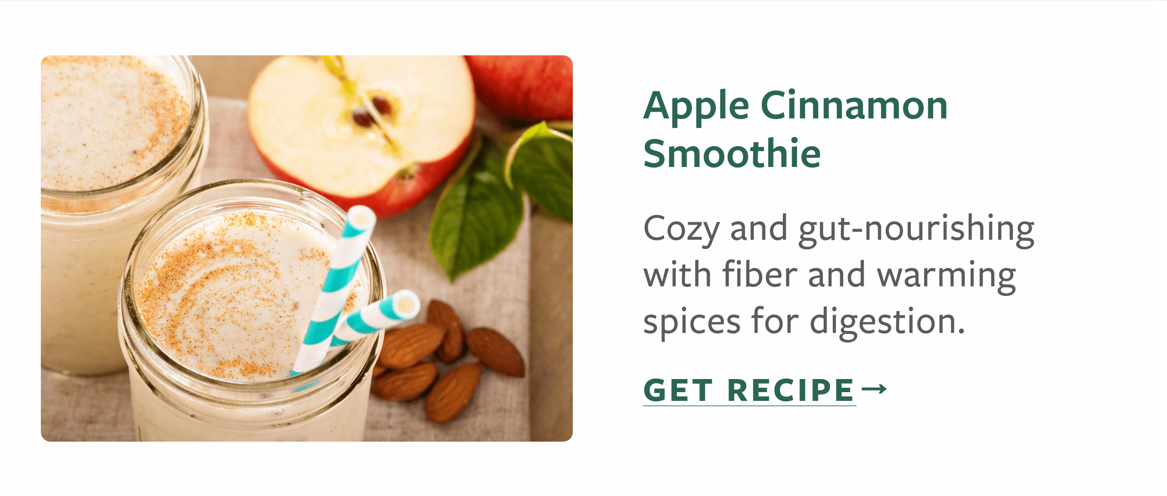 Apple cinnamon smoothie
