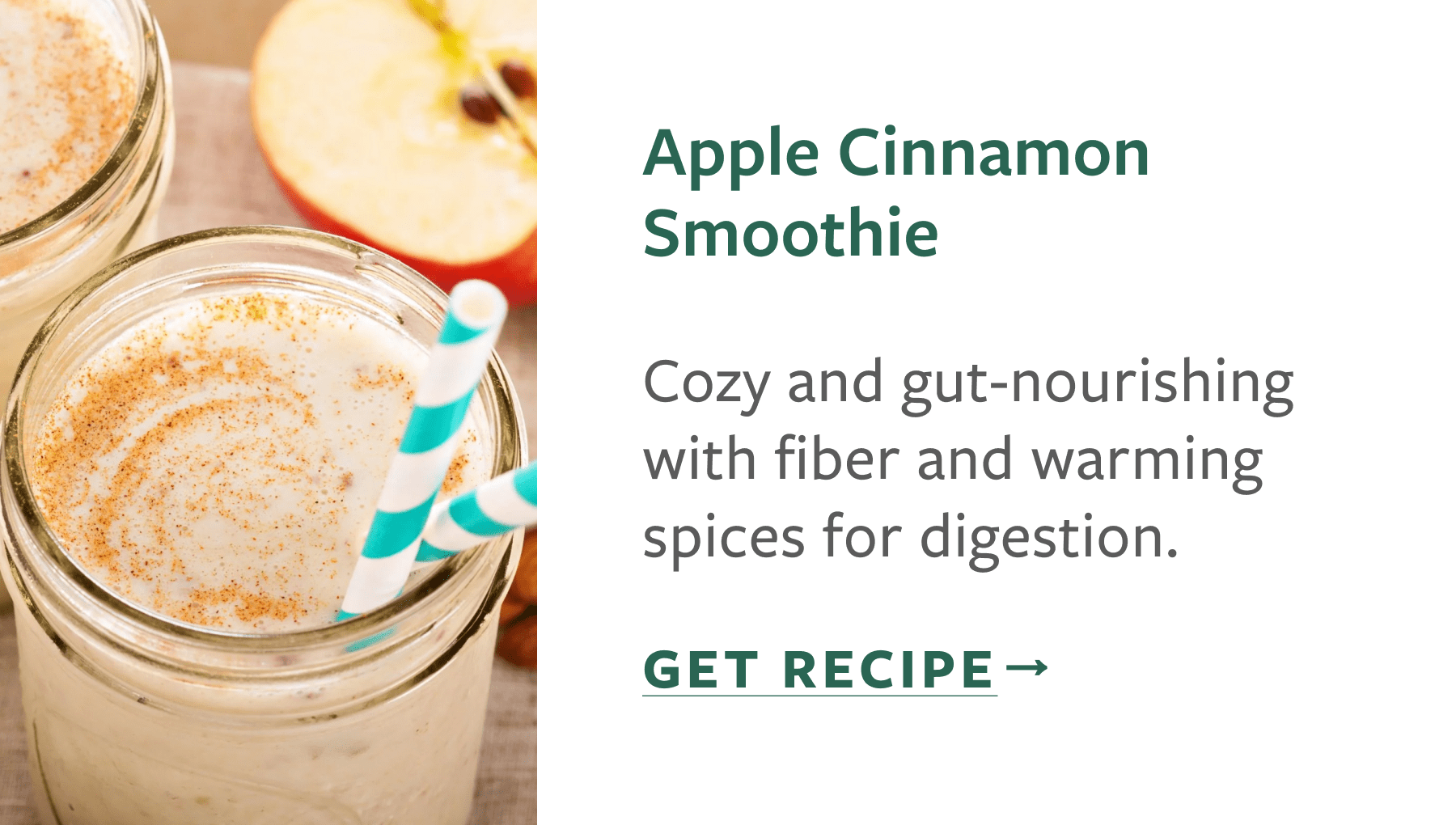 Apple cinnamon smoothie
