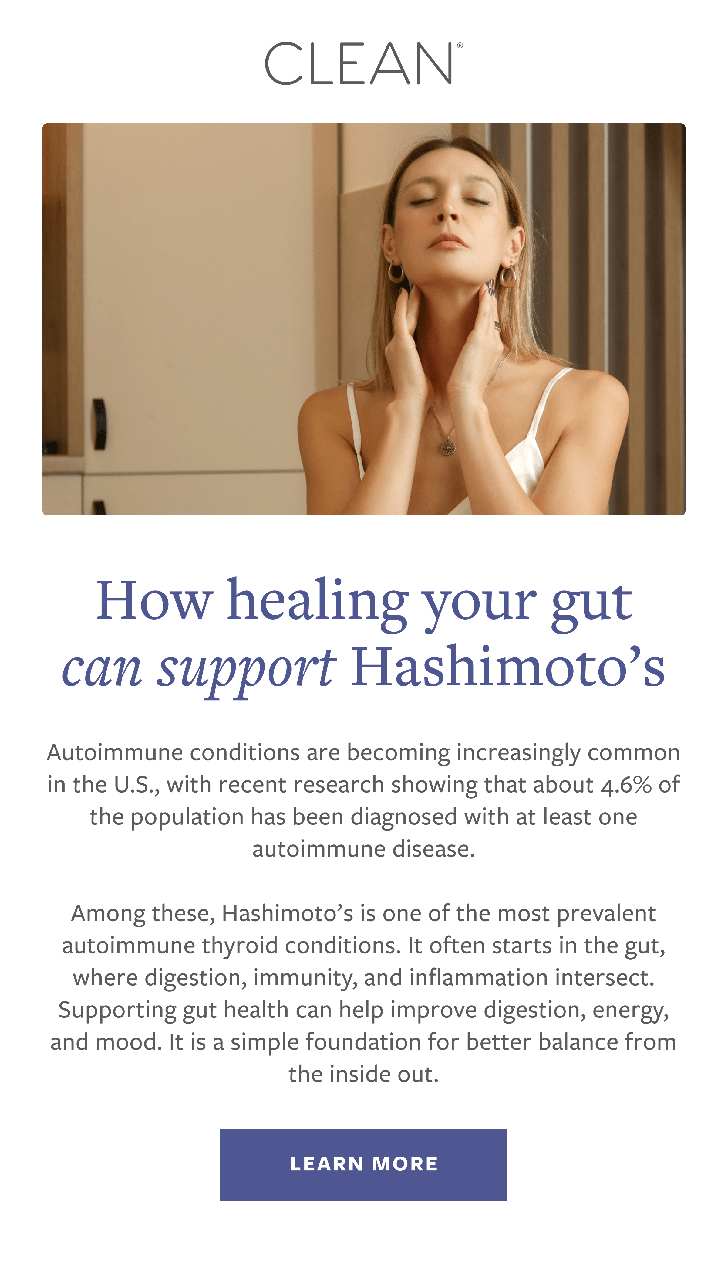 Hashimoto's and gut-thyroid connection
