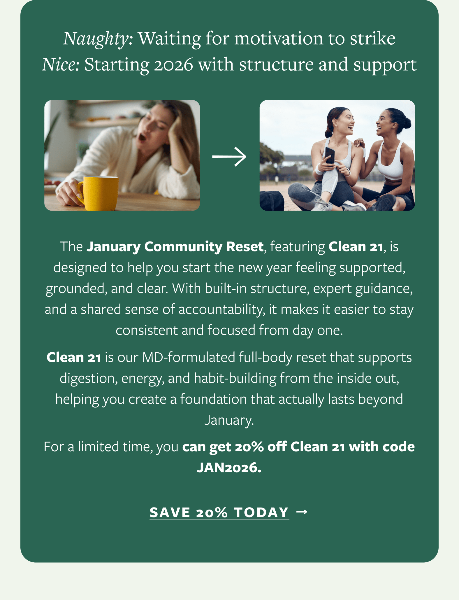 January Community Reset