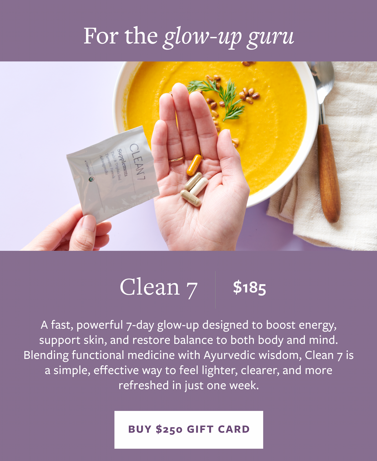 Clean 7 Gift Card