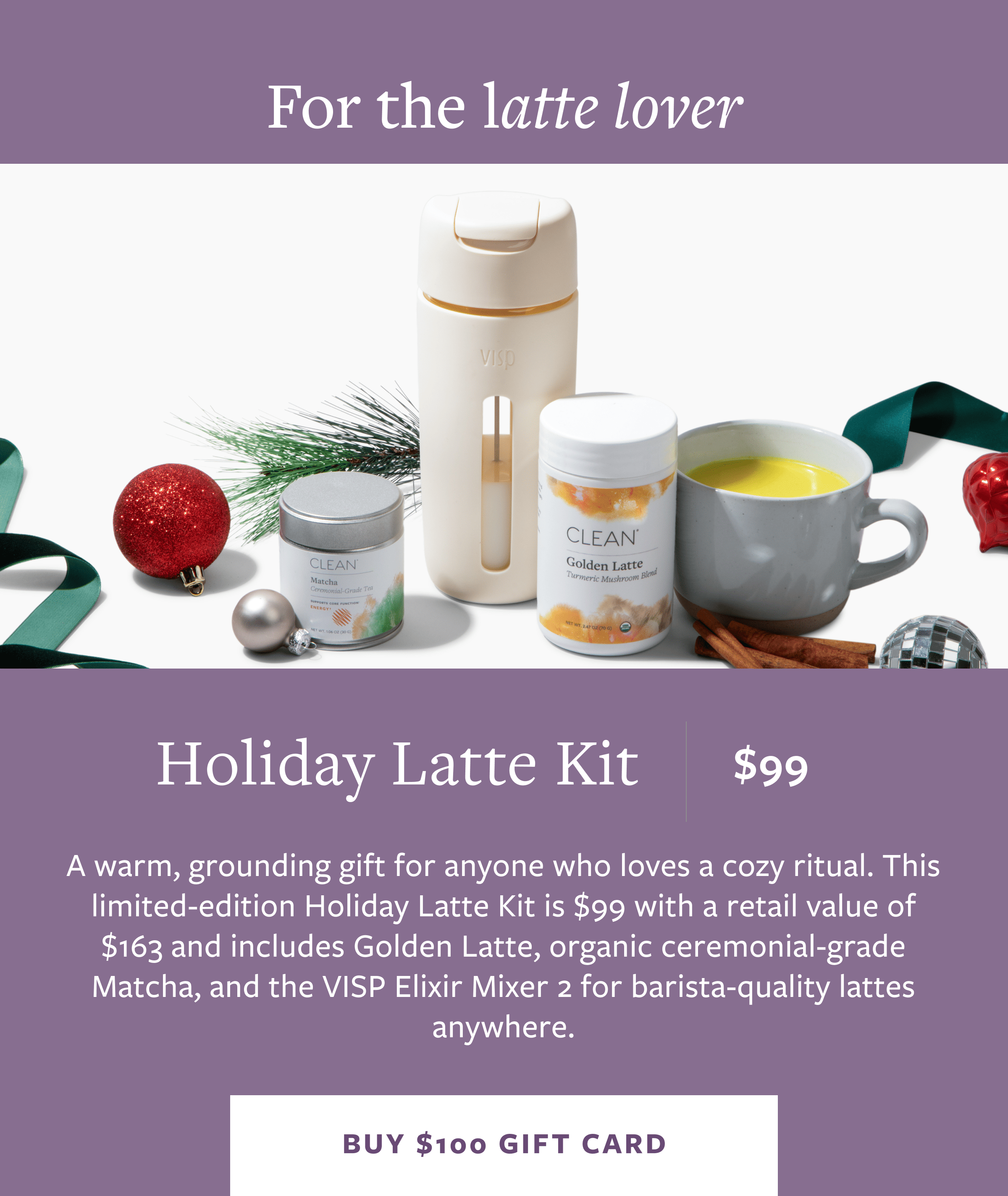 Holiday Latte Kit