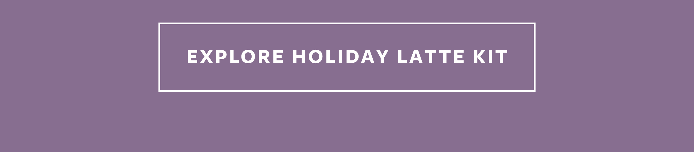 Holiday Latte Kit