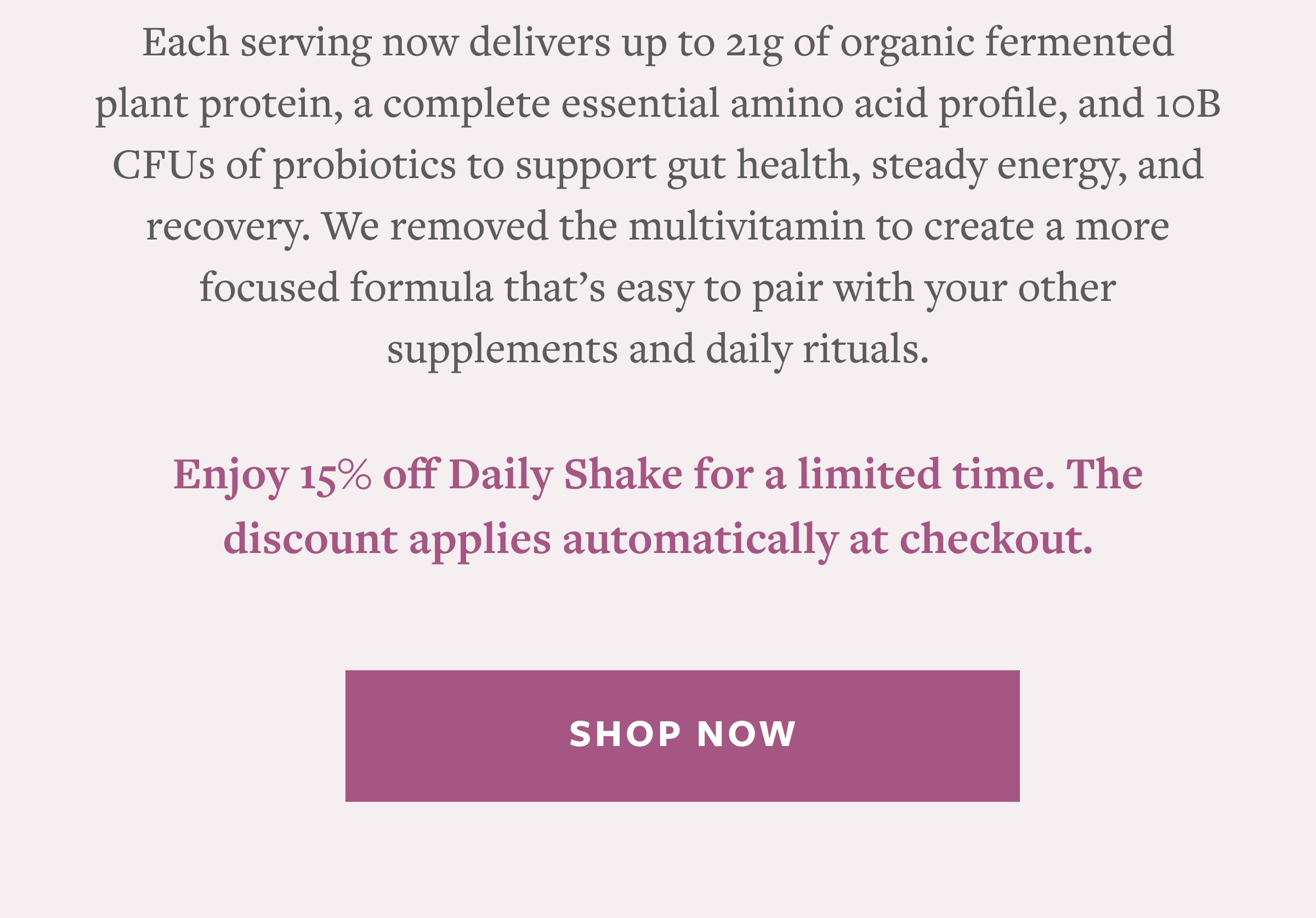 Daily Shake