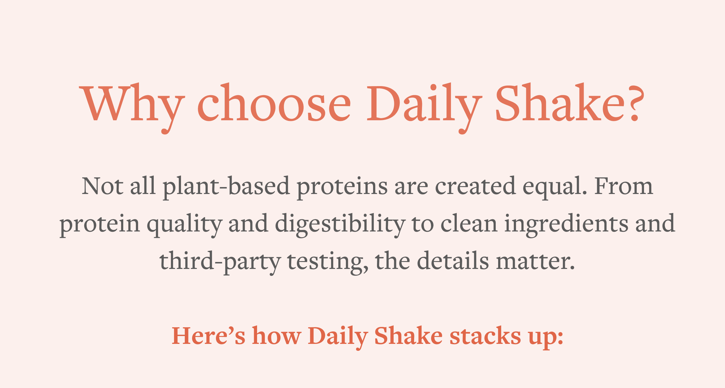 Daily Shake